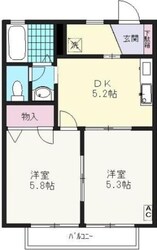 Fグレースの物件間取画像